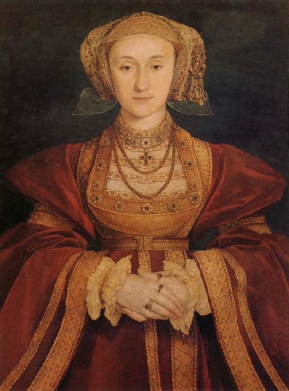 Hans Holbein Anne de Cleves reine d'Angleterre,quatrieme epouse d'Henri VIII China oil painting art